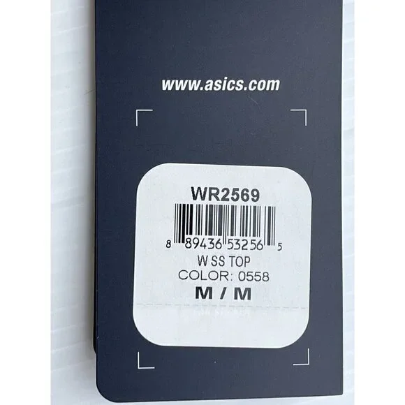 Asics Women's Ready Set Crew Neck Active T-Shirt Top Tee M - Picture 11 of 12